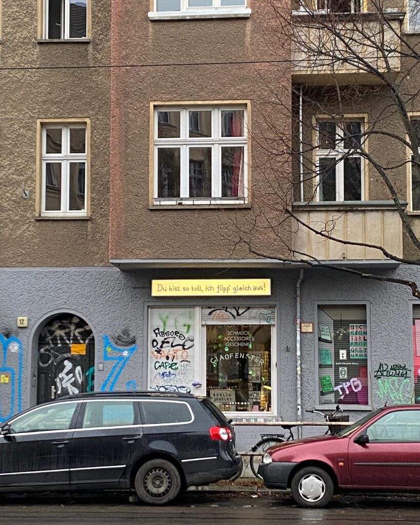 Ein Laden in Berlin Friedrichshain